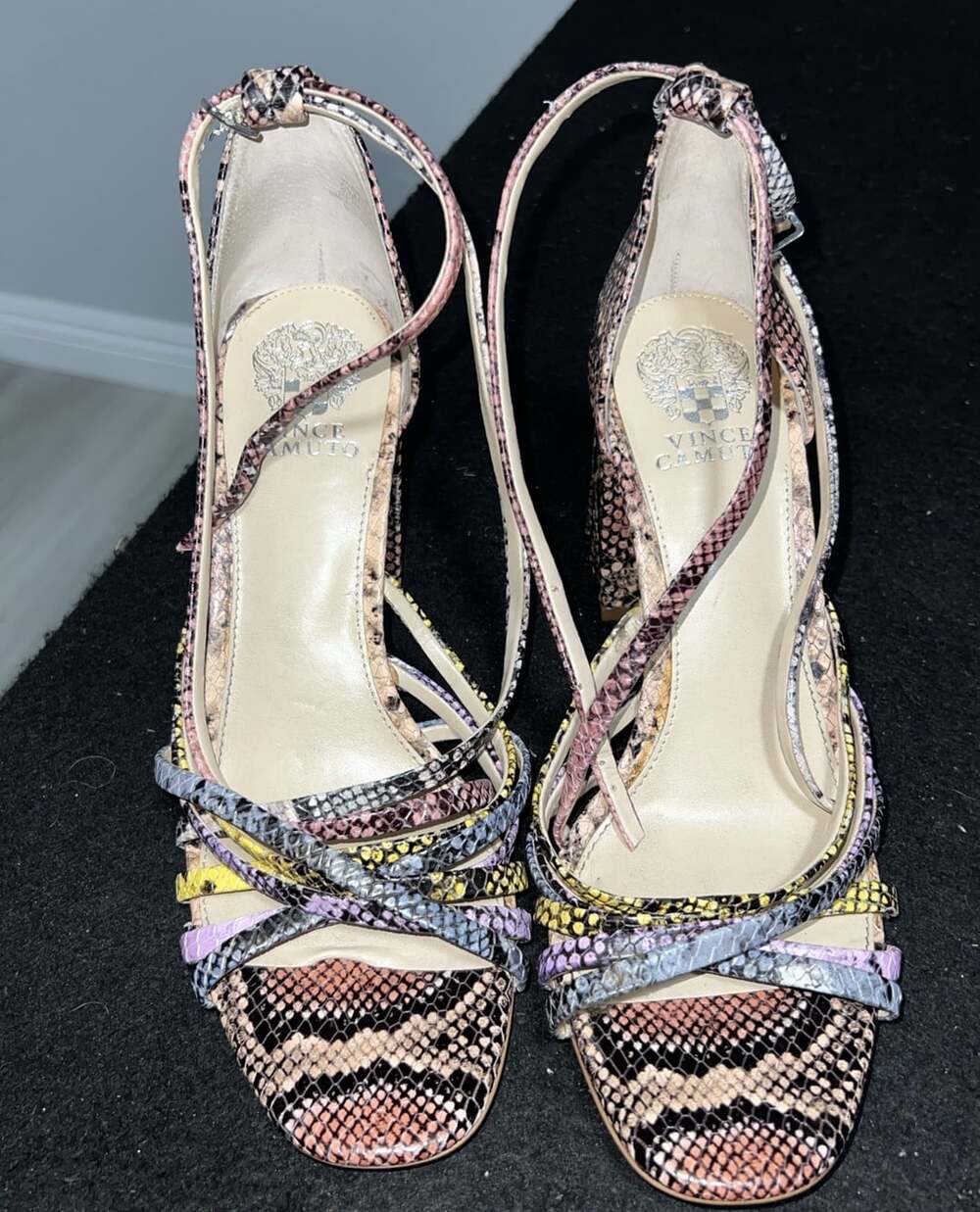 Vince Camuto Womens Dress Heels Shoes Leather 9.5/41